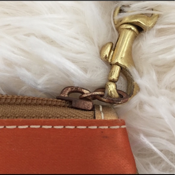 Authentic Coach Legacy Stripe Wristlet - Picture 5 of 15